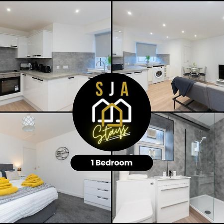 Central City Stay - Sja Stays - 1 Bed Apartment Aberdeen Zewnętrze zdjęcie