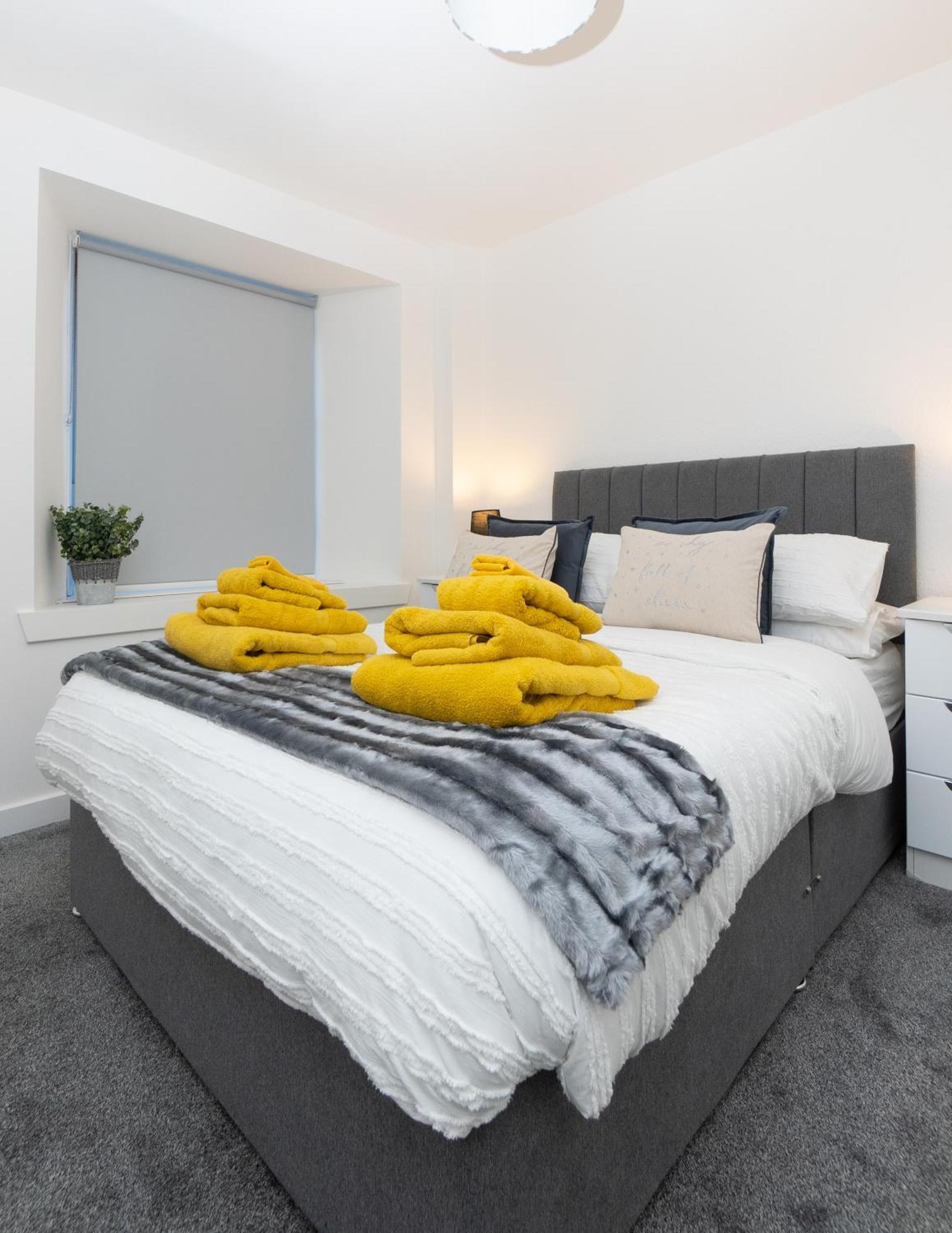 Central City Stay - Sja Stays - 1 Bed Apartment Aberdeen Zewnętrze zdjęcie